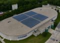 Arch Solar completes 690-kW system on Milwaukee ice skating center