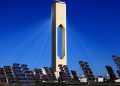 Ultrablack nanoneedles achieve new benchmarks for solar tower light absorption