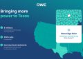 RWE powers on 200-MW solar + storage project in east-central Texas