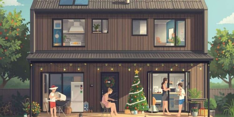 Managing Christmas Energy Demands in the Middle of an Australian Summer