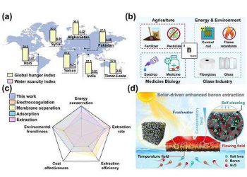 Solar-powered gel delivers freshwater and recovers boron from seawater
