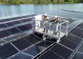 Ciel & Terre’s latest floating solar racking replaces maintenance walkways with a trolley