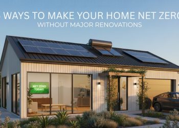 Five Ways to Make Your Home Net Zero Without Major Renovations