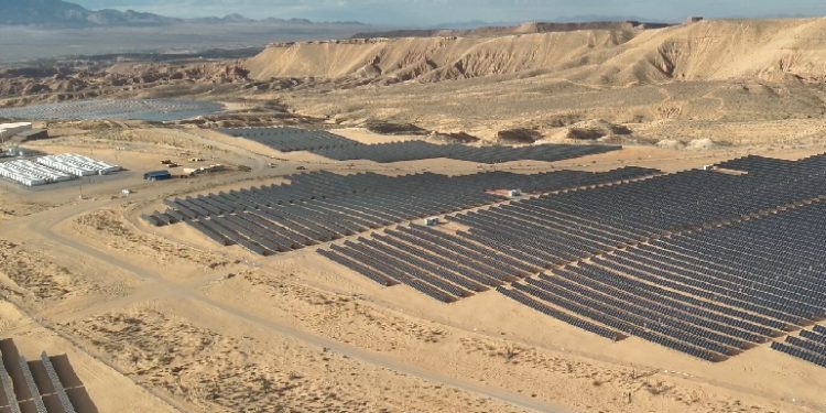 Desert solar project now feeding power to Las Vegas casinos