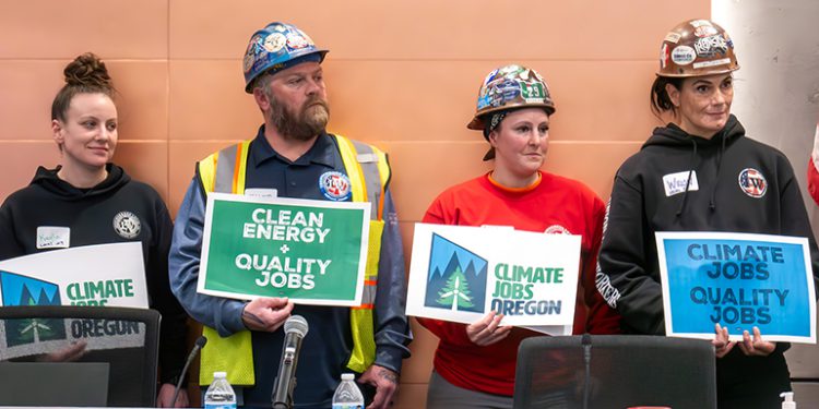 Oregon unions band together to form clean energy jobs coalition