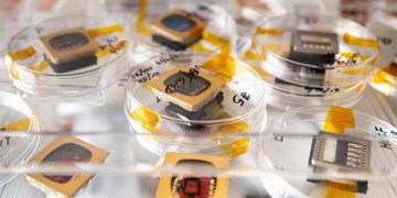 Spacer layout boosts performance of single component organic solar cells