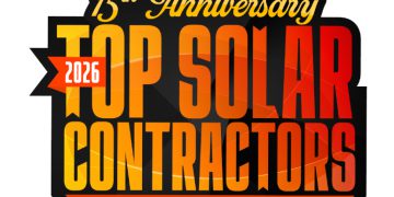Applications now being accepted for 15th anniversary Top Solar Contractors List