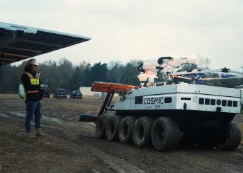 SunRobi is first certified operator of Cosmic Robotics autonomous solar installation systems