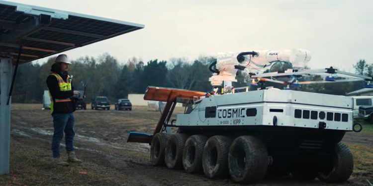 SunRobi is first certified operator of Cosmic Robotics autonomous solar installation systems