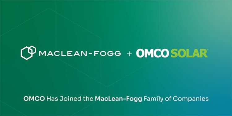 MacLean-Fogg acquires OMCO’s solar and roll forming businesses