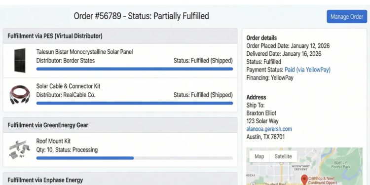 ProEnergy Supply, OpenSolar partner on distributor inventory platform