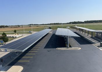 Michigan airport completes 1st phase of solar carport project