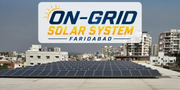 On-grid solar system, Faridabad