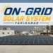 On-grid solar system, Faridabad