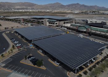 2.9-MW carport project completed at El Paso International Airport