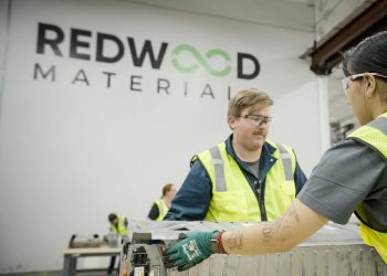 Second-life EV battery packs to provide energy storage to Rivian car factory in Illinois