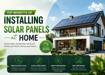 Top benefits of installing solar panels at Home