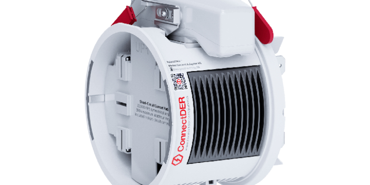 ConnectDER meter collar compatible with EcoFlow home backup storage