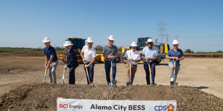 OCI, CPS break ground on 480-MWh Alamo City BESS project