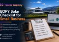 EOFY Solar Checklist for Small Business Owners