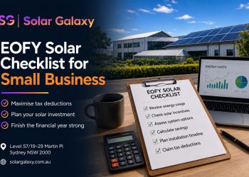 EOFY Solar Checklist for Small Business Owners