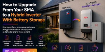 How to Upgrade From Your SMA to a Hybrid Inverter With Battery Storage (2026)