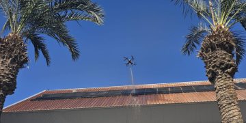 California university to hold demonstration on Apellix solar panel cleaning drone