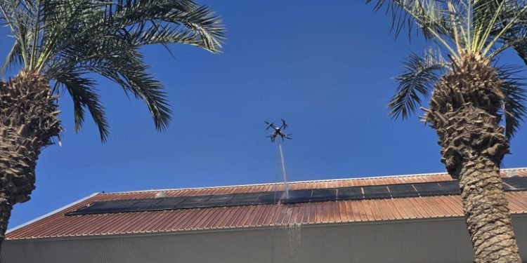 California university to hold demonstration on Apellix solar panel cleaning drone
