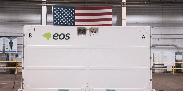 Eos brings second zinc battery manufacturing line online in Pennsylvania