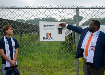New Energy Equity community solar project funds scholarship program