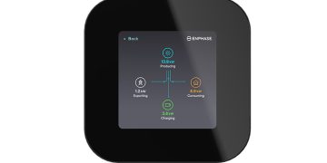 Enphase debuts smart thermostat displaying home solar production
