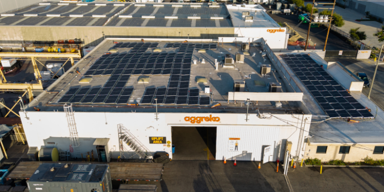 Aggreko shifts Los Angeles service center to 100% on-site solar