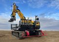 Vermeer’s latest material transporter is ideal for solar pile installation